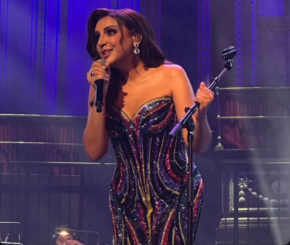 أنغام تتألق في حفل تاريخي على مسرح «ألبرت هول» في لندن.. وتوجه رسالة للسعودية - أخبار السعودية