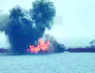 الحوثي يتبنى استهداف سفينة شحن هولندية قبالة عدن