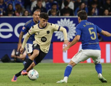 الدوري الإسباني.. برشلونة يهزم أوفييدو ويُضيّق الخناق على الريال - أخبار السعودية