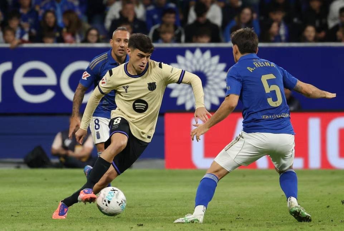 الدوري الإسباني.. برشلونة يهزم أوفييدو ويُضيّق الخناق على الريال - أخبار السعودية