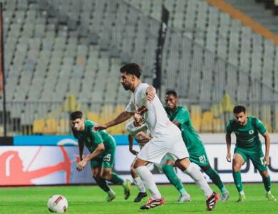 الزمالك يهزم المصري بثلاثية ويعتلي قمة الدوري - أخبار السعودية