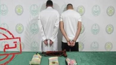 القبض على شخصين بمنطقة تبوك لترويجهما الحشيش والإمفيتامين - أخبار السعودية