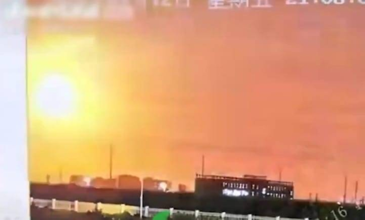 انفجار غامض يضيء سماء شاندونغ شرق الصين - أخبار السعودية