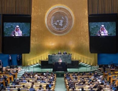 بيان سعودي - فرنسي: اعتماد إعلان نيويورك خطوة حاسمة نحو حلّ الدولتين وإنهاء الحرب في غزة - أخبار السعودية