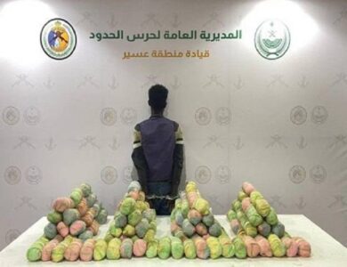 «حرس الحدود» بعسير يقبض على مخالف لنظام أمن الحدود لتهريبه 50 كيلوغراماً من القات - أخبار السعودية