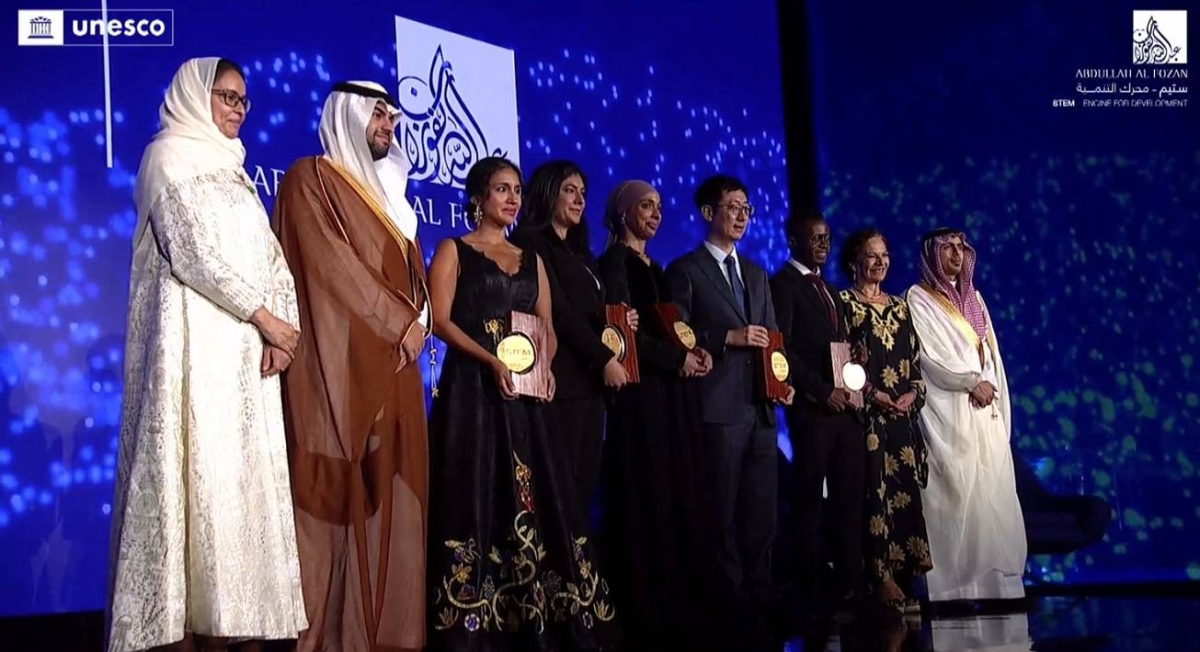 خمسة علماء يُتوّجون بجائزة اليونسكو - الفوزان في باريس - أخبار السعودية