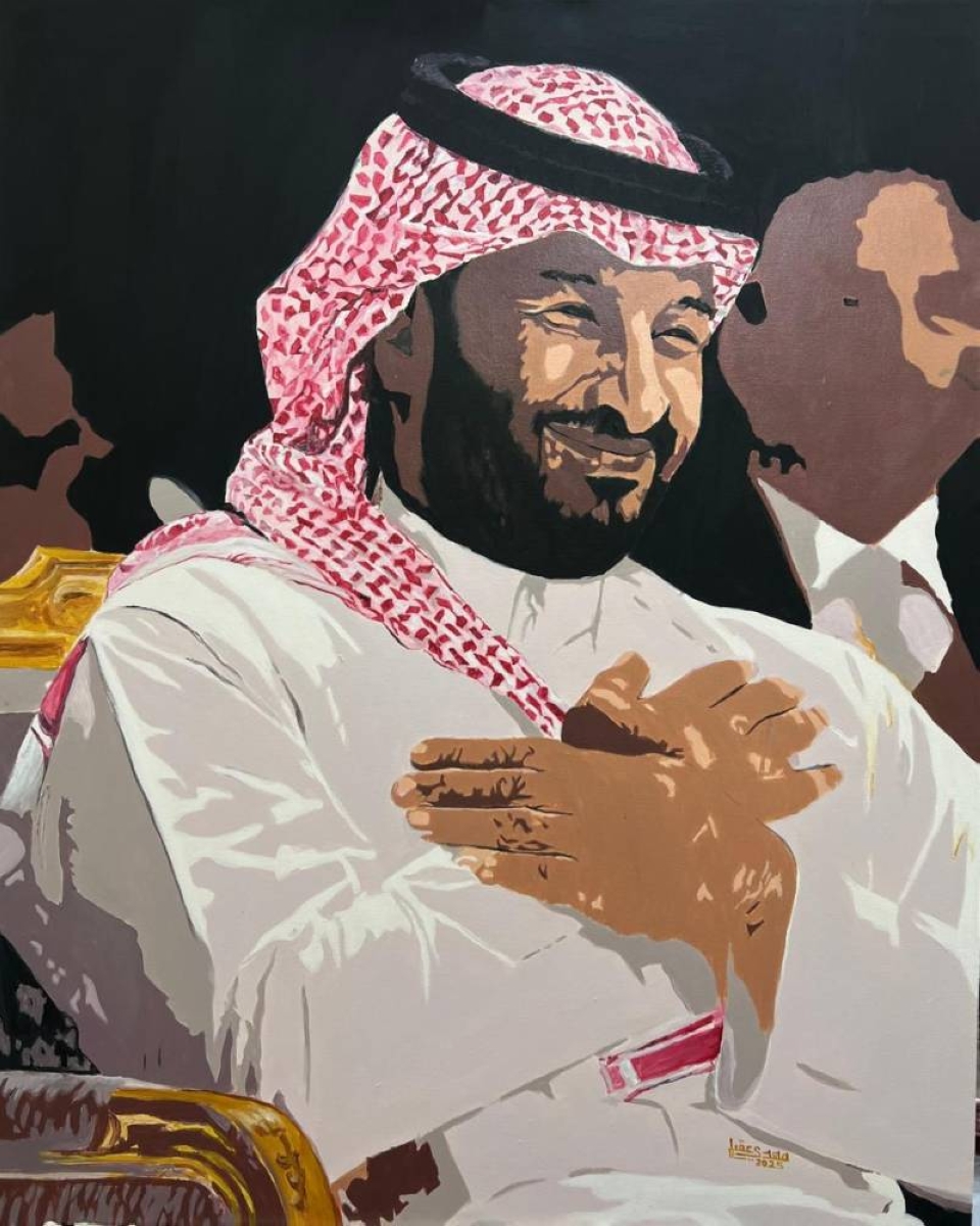 رمزية اللون وروح الانتماء في لوحة مهدي عقيلي - أخبار السعودية