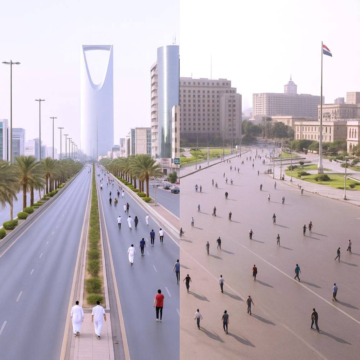 كيف تبدو شوارع الرياض والقاهرة ومدن عربية أخرى بلا سيارات؟ - أخبار السعودية
