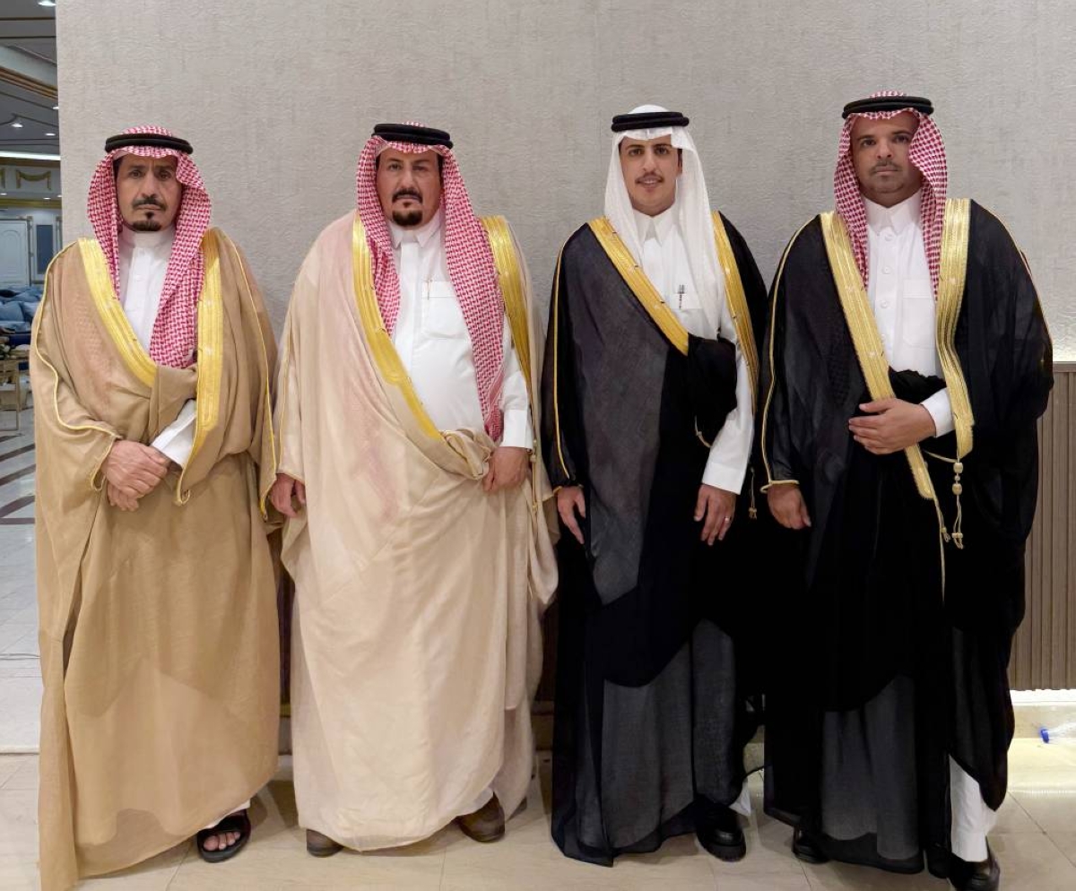 الميموني والشلاحي يحتفلان بزواج محمد - أخبار السعودية