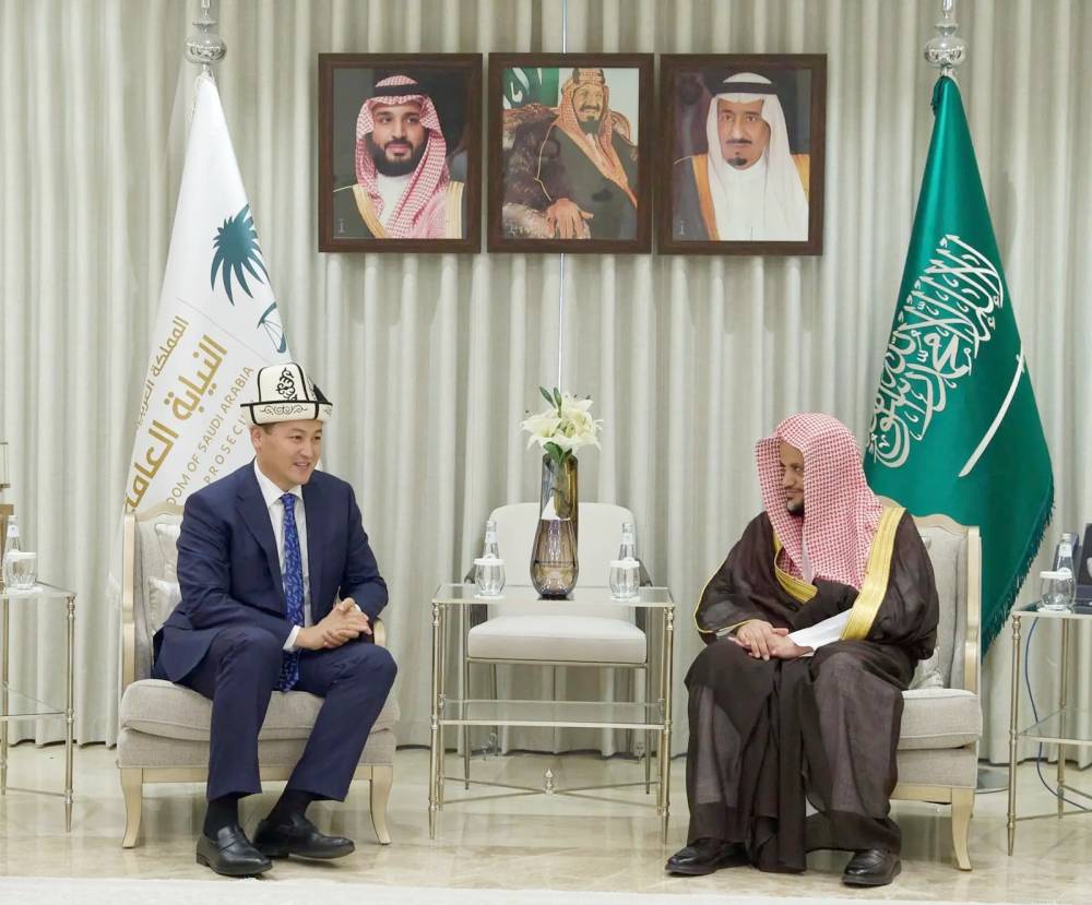 النائب العام وسفير قرغيزستان يبحثان آليات تبادل الخبرات - أخبار السعودية