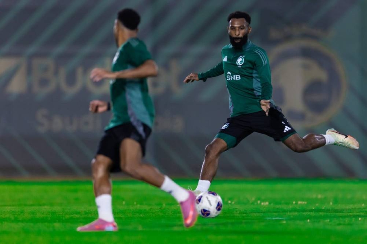 بمشاركة أيمن ومحمد بكر.. الأخضر يواصل تحضيراته لملحق كأس العالم 2026 - أخبار السعودية