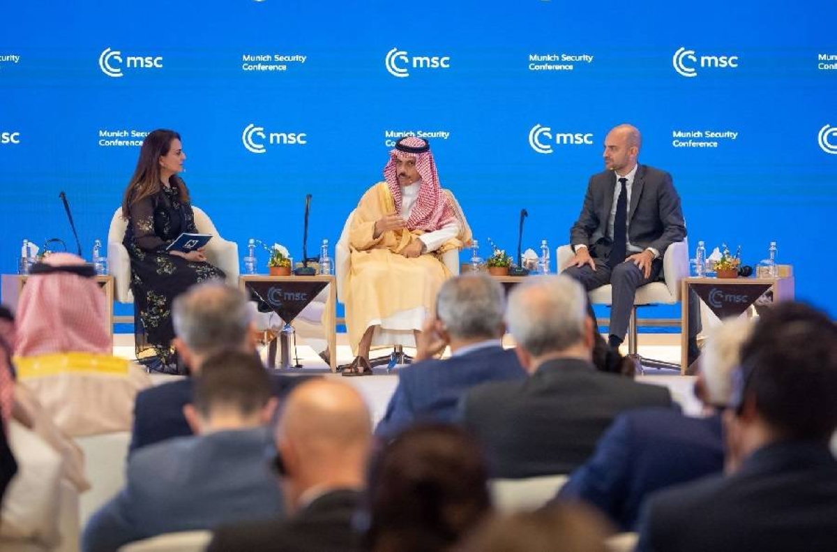 وزير الخارجية يشارك في جلسة «مسارات السلام بين فلسطين وإسرائيل» - أخبار السعودية